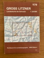 Landkarte 1 : 25'000 Gross Litzner
