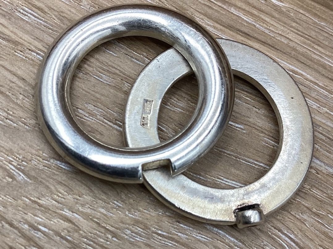 Anelli: Bague en argent avec zircon – Usato da Agiez venduto da Beve15 1