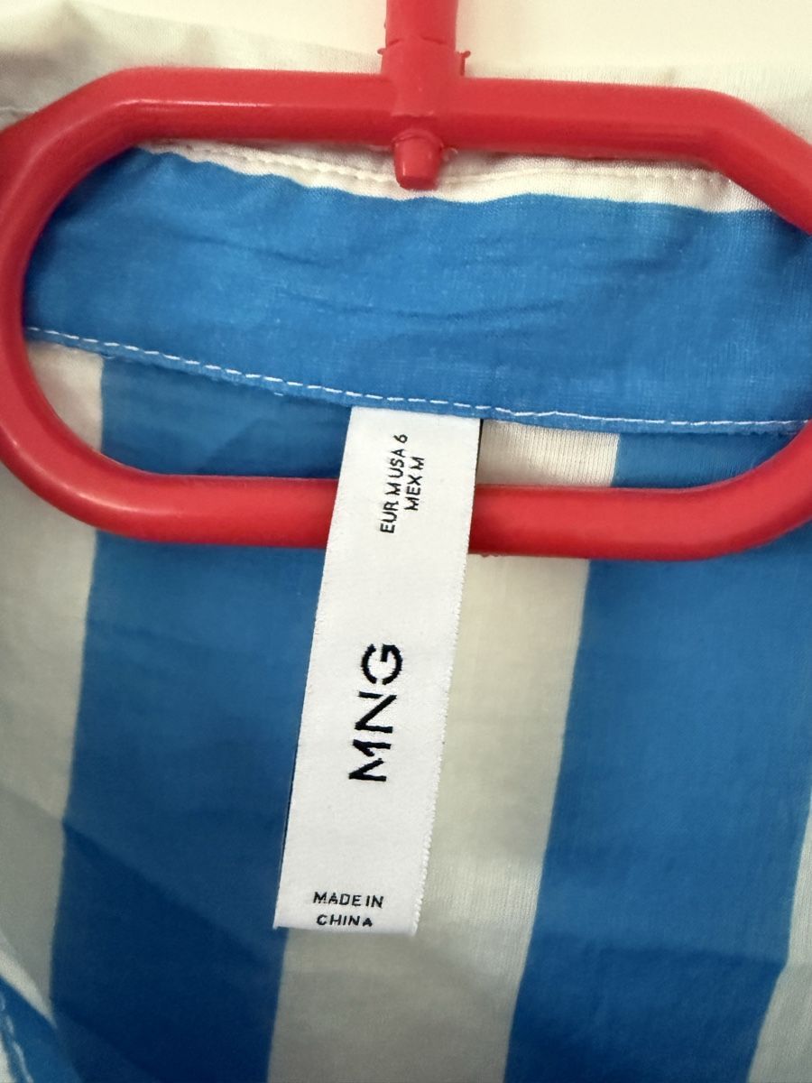Mango Chemisiers: MNG Damen Bluse blau gestreift Grösse M – D'occasion à Zumikon par naiischoen 2