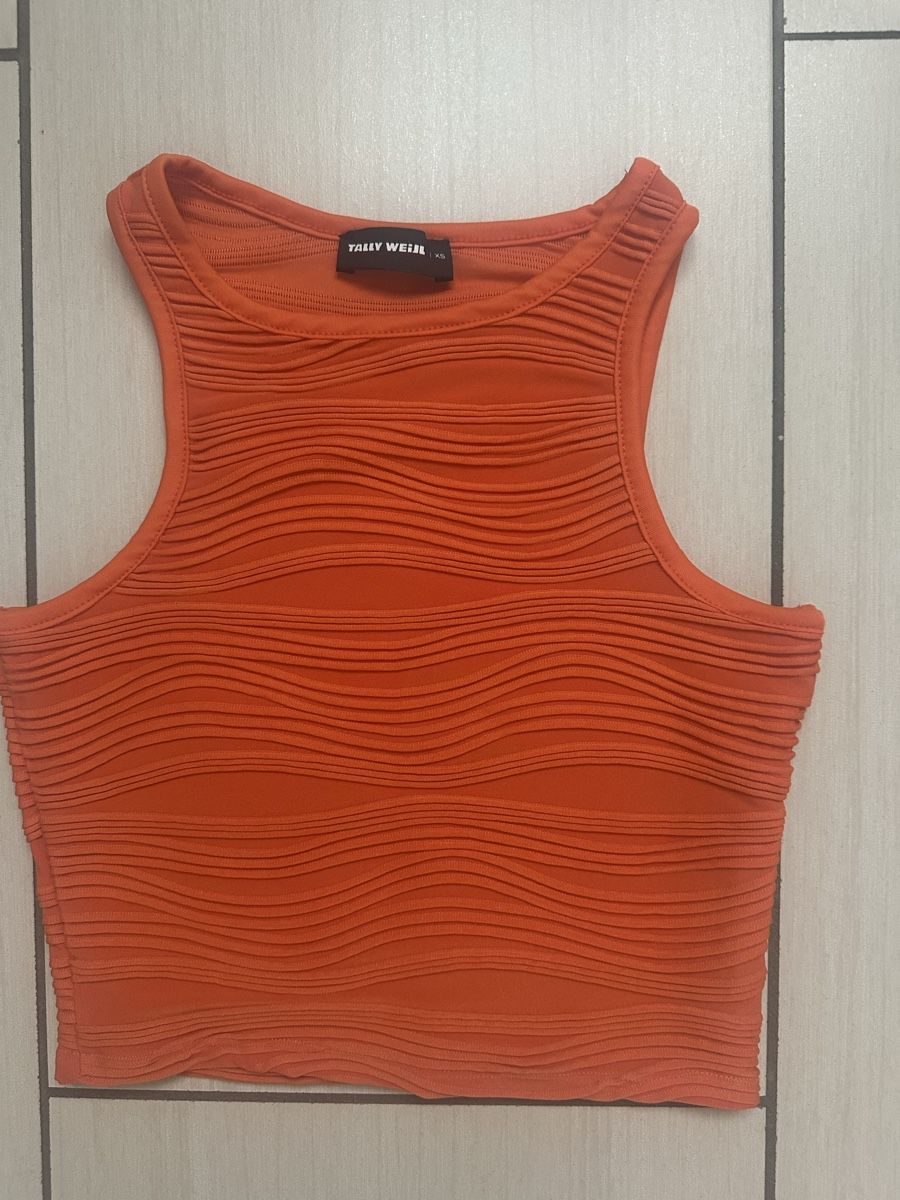 Tops: Damen Top orange  – Neu (gemäss Beschreibung) aus Glis von jul_5ck8