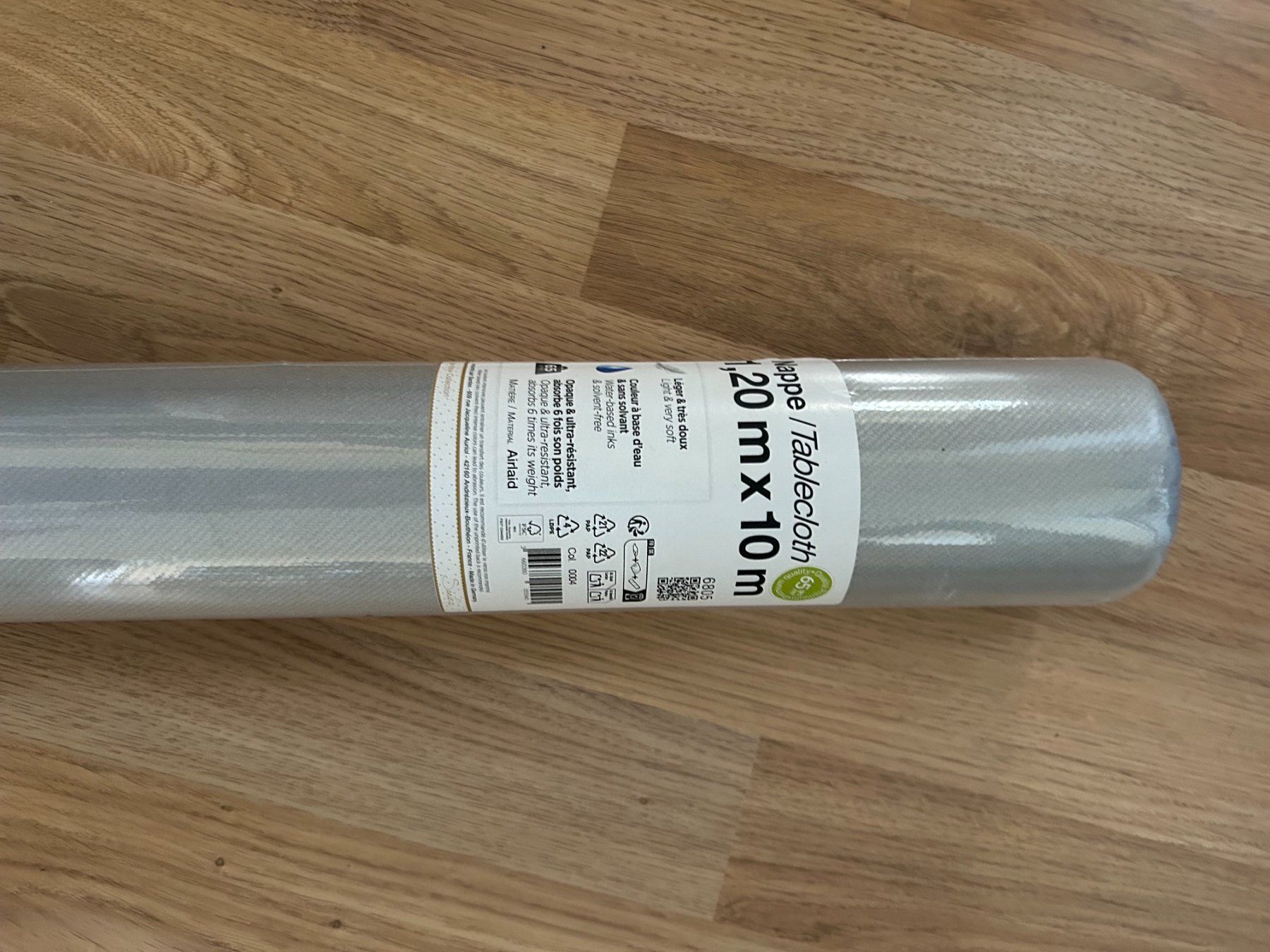 Tutte le decorazioni: Nappe papier haute qualité argentée – Nuovo e nell'imballaggio originale da Grandvaux venduto da Aurelia3
