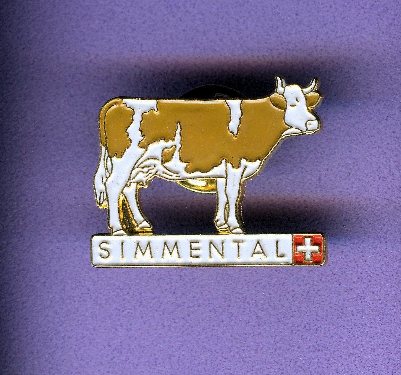 Placchette & Badge: SIMMENTAL  Kuh – Usato da Winterthur venduto da Sammleroase
