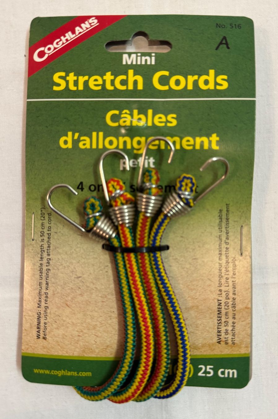 Corde: Spanngummi / Gummizug 25 cm Set 4 Stück – Nuovo e nell'imballaggio originale da Wil SG venduto da Midaco