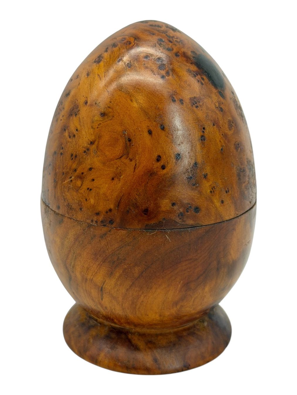 Barattoli: Boîte ancienne en loupe de thuya – Usato da Morges venduto da vintiques 4