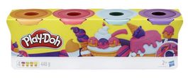 Play-Doh 4er Pack Sweet orange, pink, hellblau und lila
