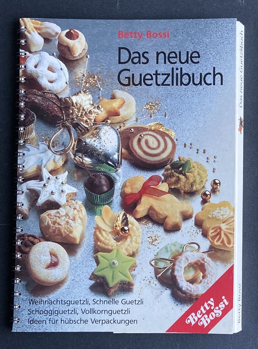 Libri: Betty Bossi  "Das neue Guetzlibuch" – Usato da Böckten venduto da Hansi36