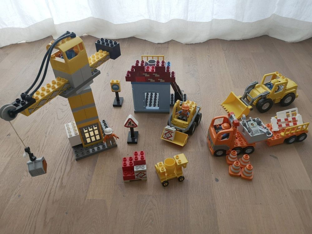 Lego Grossbaustelle (4988)+ Bagger | Kaufen auf Ricardo