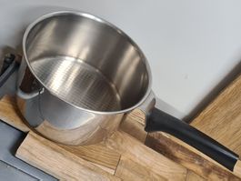 Edelstahl Kochtopf, Ø 19 x H 11 cm
