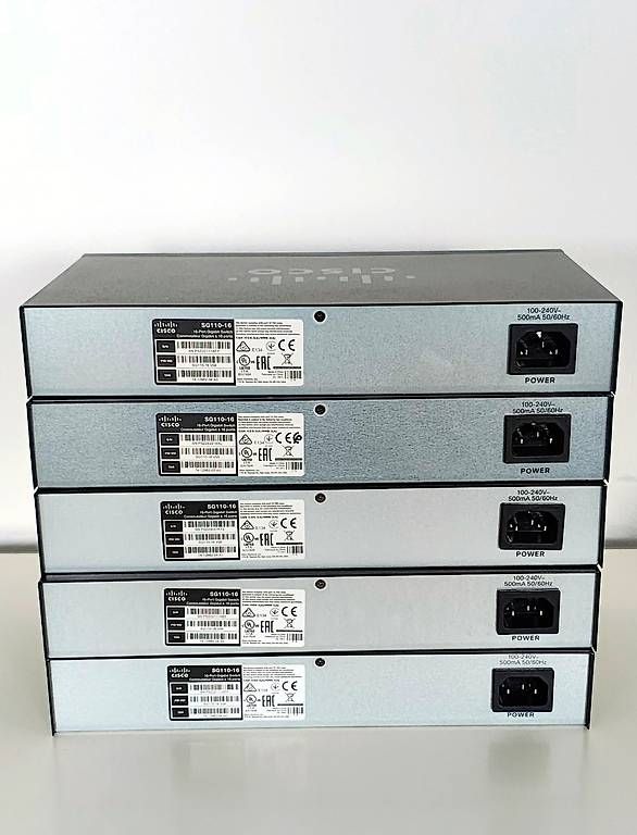 Cisco Hubs & Switches: 5 STK Cisco SG110-16 – D'occasion à Bülach par Surbetone 2