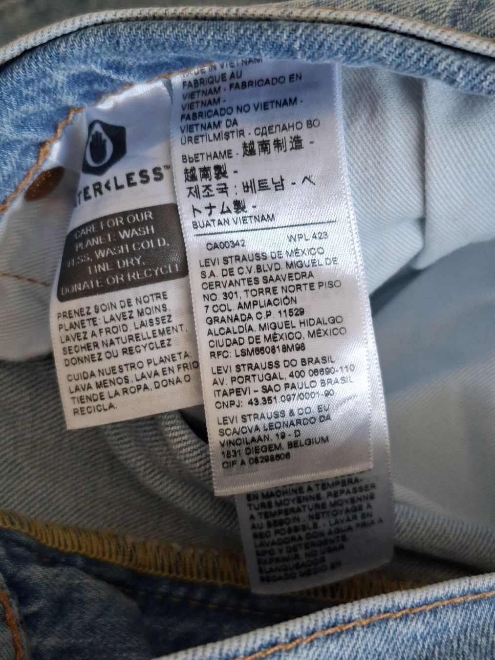 Levi's Jeans: Jean Levi's 512 W34 L32 bleu use – Usato da Renens VD venduto da ser_j2fn 5