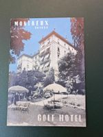Alter Prospekt / Golf Hotel Montreux Ausgabe ca. 1930