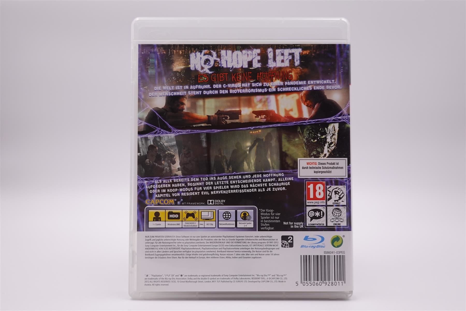 Sony Giochi: Resident Evil 6 (PS3) – Usato da Herisau venduto da ZelliZone 1