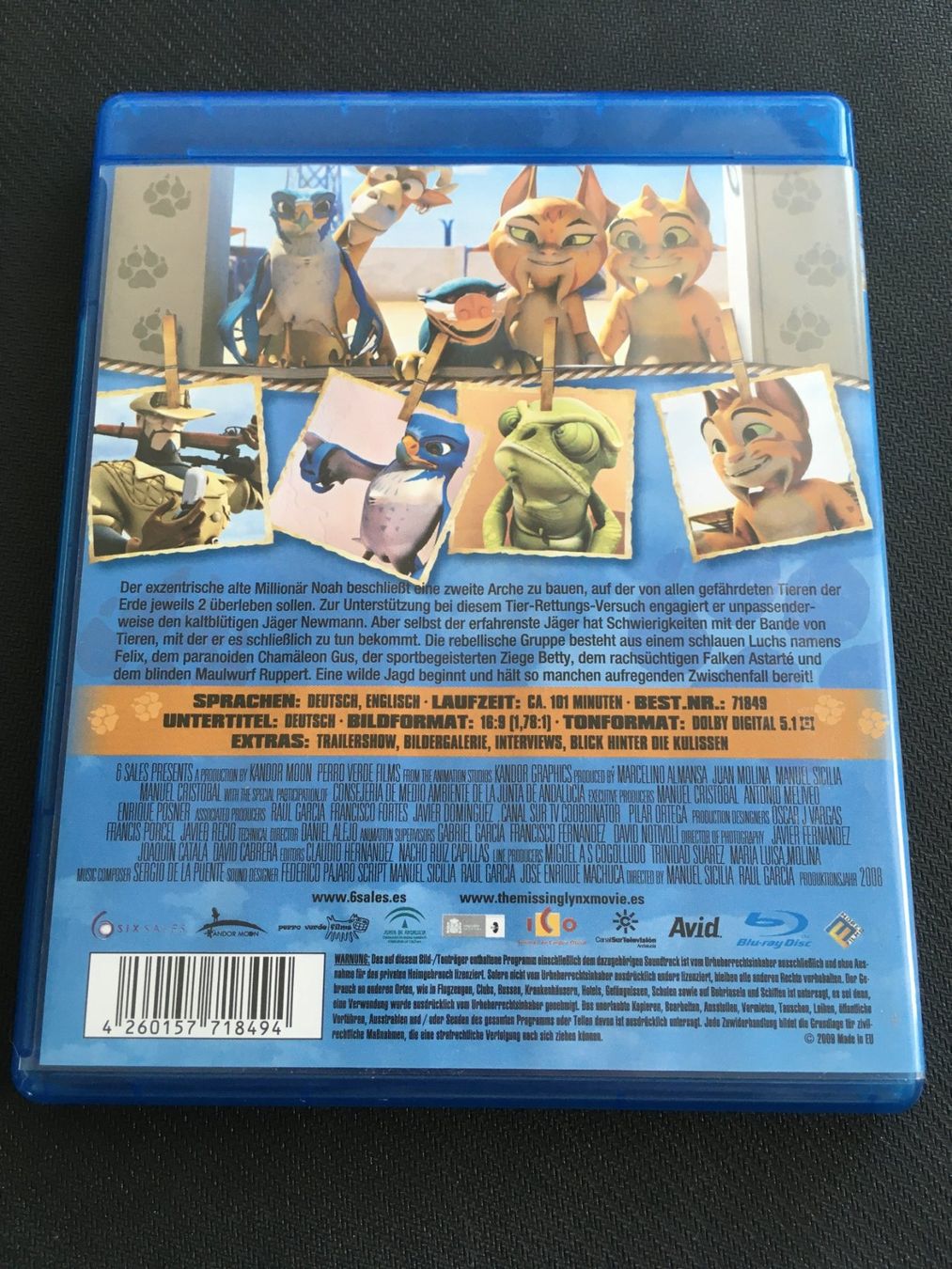 Tutti i DVDs: Schlau wie ein Luchs [Blu-ray] – Usato da St.Gallen venduto da MedienJoe 1