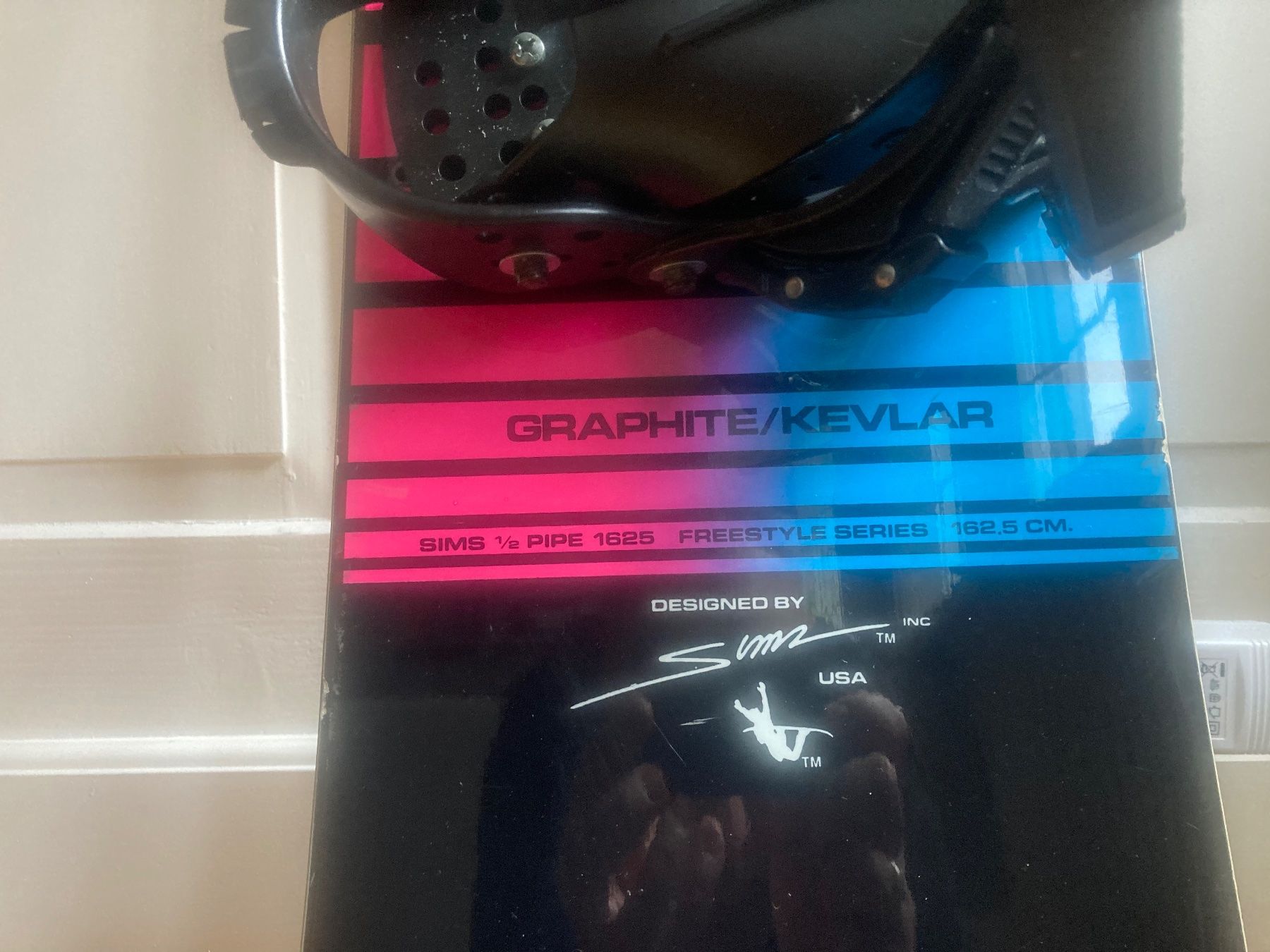 Vintage Sims Snowboard Freestyle 1/2 Pipe 88/89 162.5cm