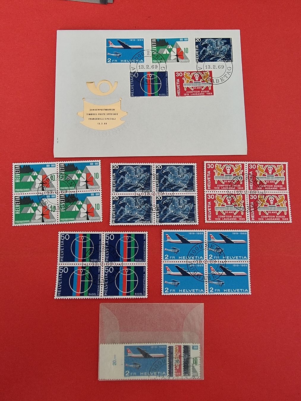 Alle Briefmarken: Sonderpostmarken von 1969 – Neu (gemäss Beschreibung) aus Obergösgen von hachma