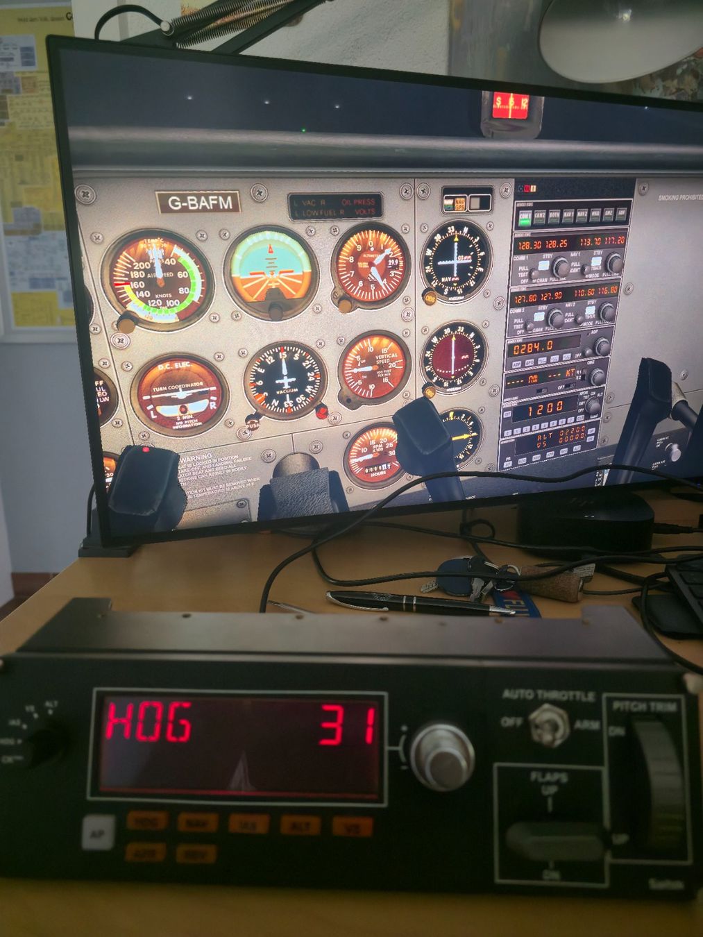 Saitek Manettes: Logitech G Saitek Pro Flight Multi Panel – D'occasion à Langnau am Albis par Thueppi 2