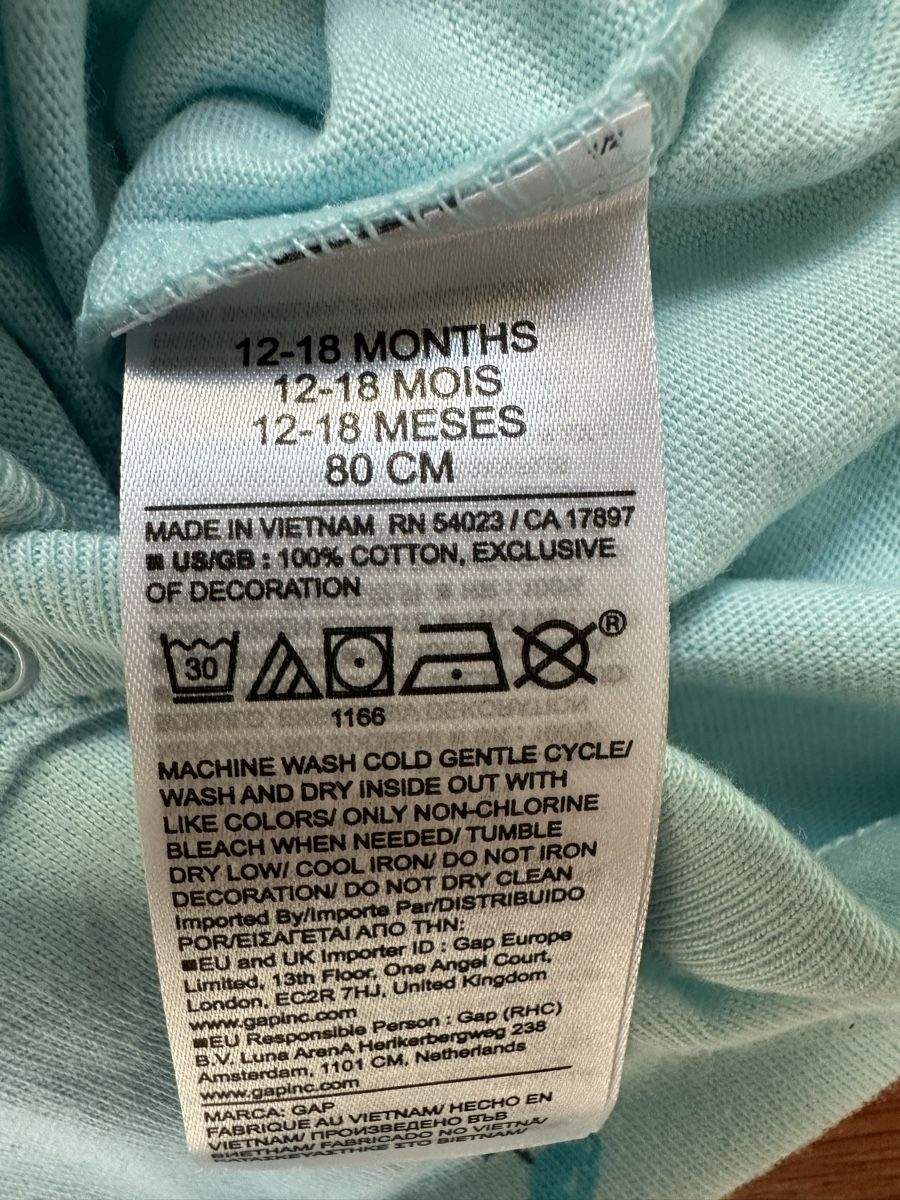 Gap Biancheria intima: Neues Body Set von GAP / Grösse 80 – Nuovo e nell'imballaggio originale da Wynau venduto da marif23 4