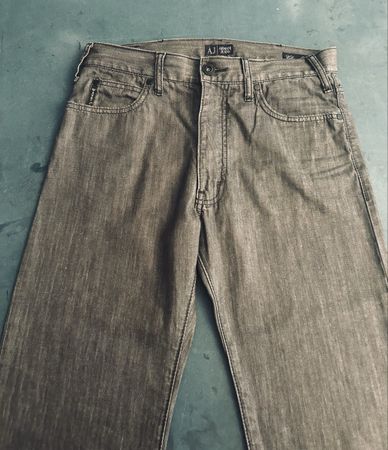 Armani Jeans Hose grau Grösse 31 in gutem Zustand