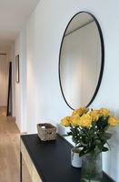Spiegel rund schwarz 80 cm IKEA