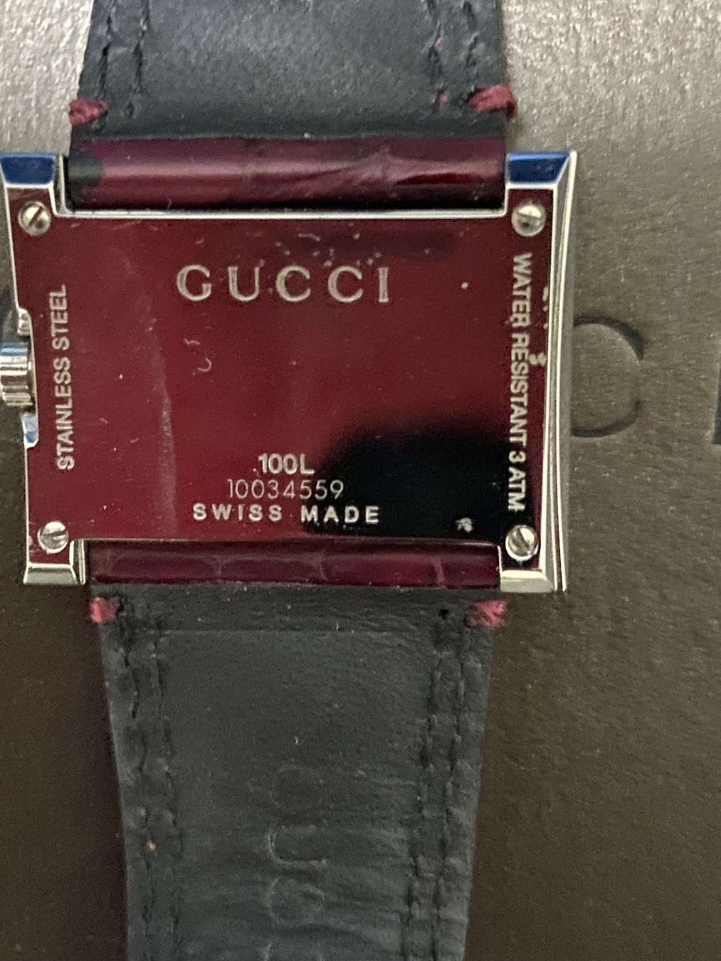 Gucci Orologi: Gucci G Rectangle 100 L – Usato da Nussbaumen AG venduto da Gioka 4