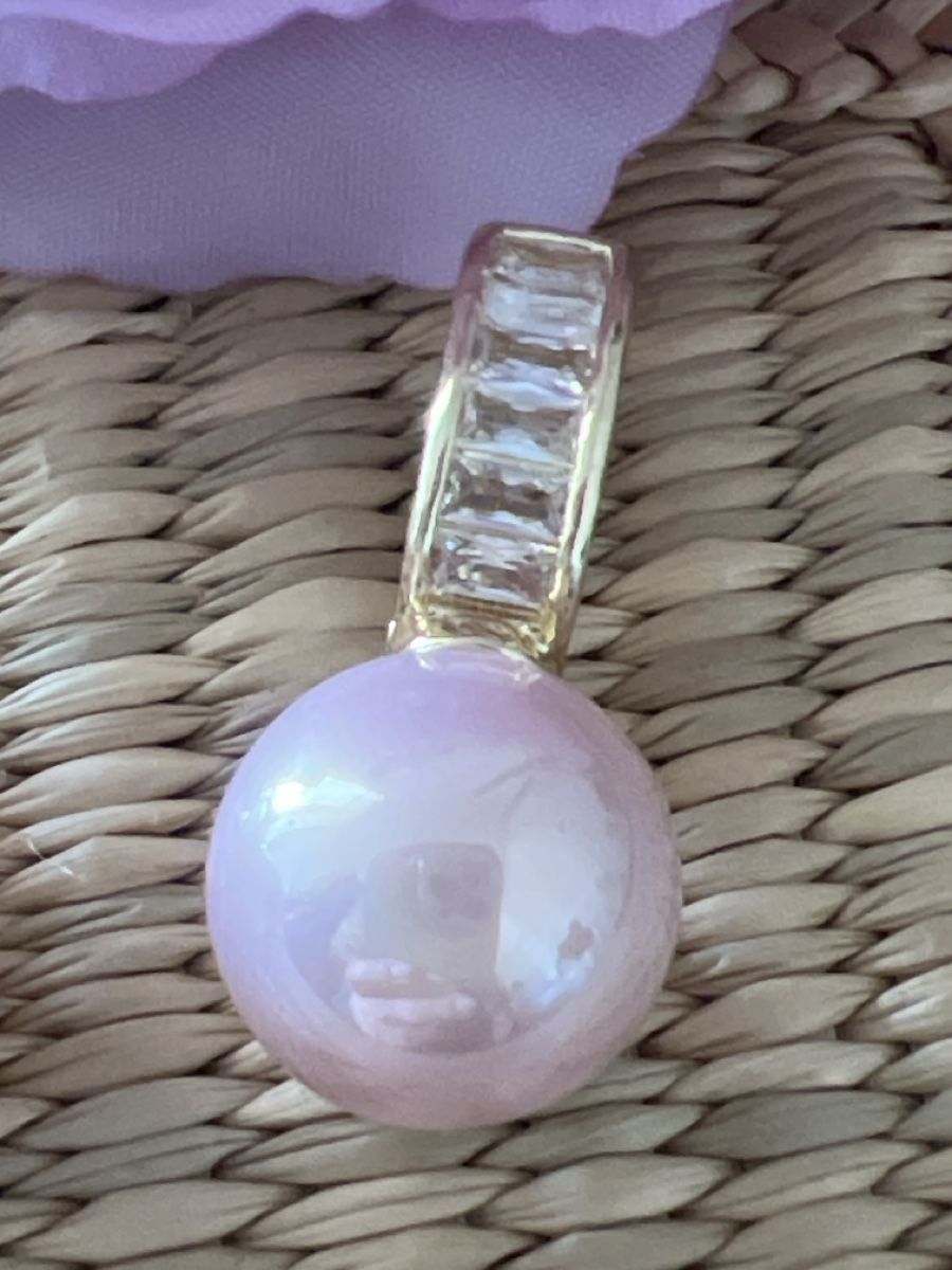 Orecchini pendenti & Orecchini a lobo: Elegante Ohrringe Perle rosa – Nuovo (secondo la descrizione) da Seon venduto da Sunny-Schmuck78 1
