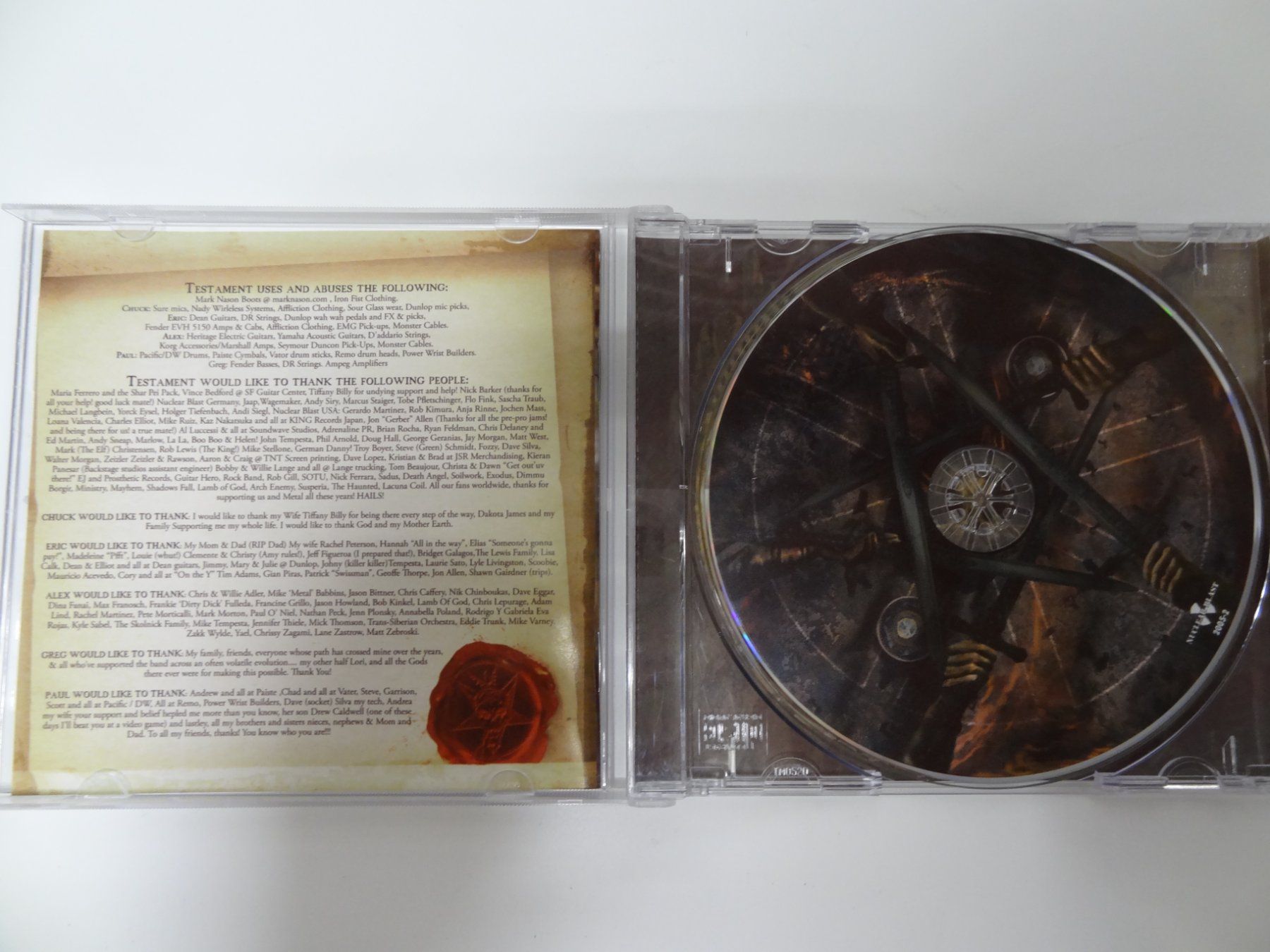 CD: Testament - The Formation of Damnation CD – Usato da luzern venduto da musicandart 2