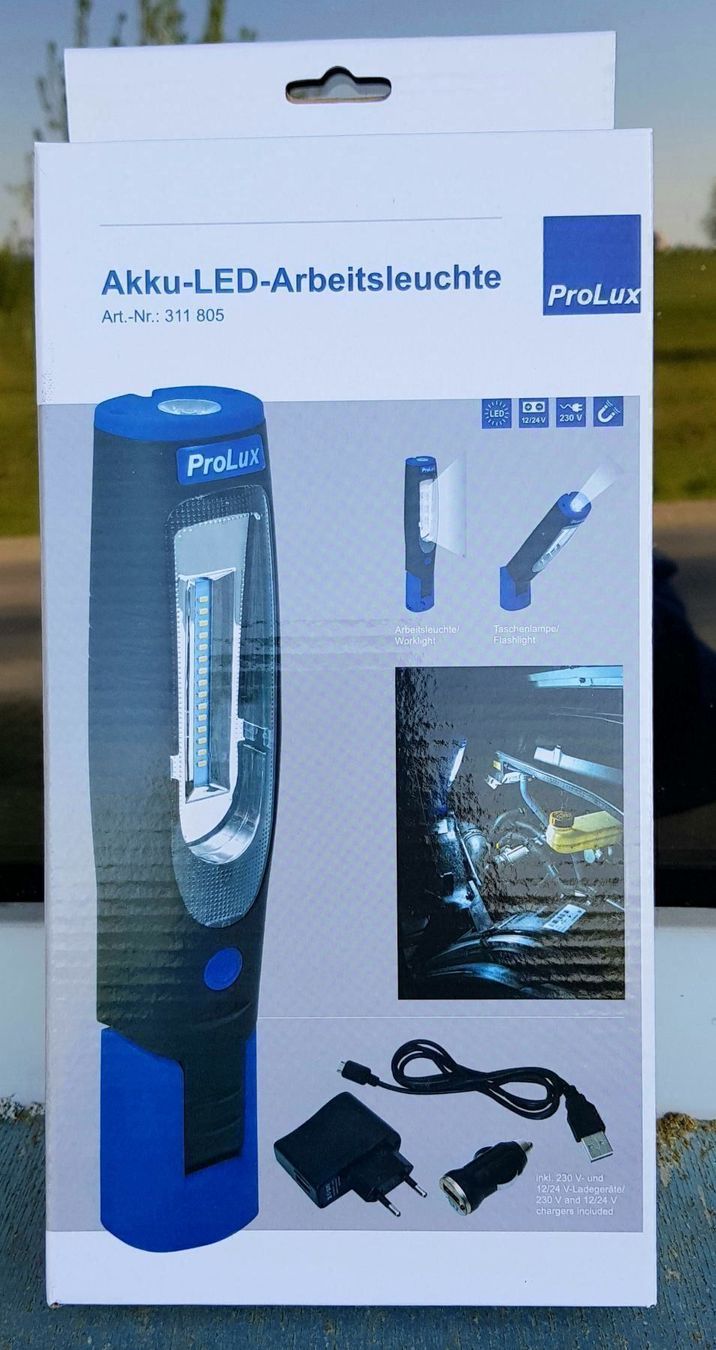 Lampade: Profi Werkstatt Lampe – Nuovo e nell'imballaggio originale da Sempach venduto da Seepferdli40 1