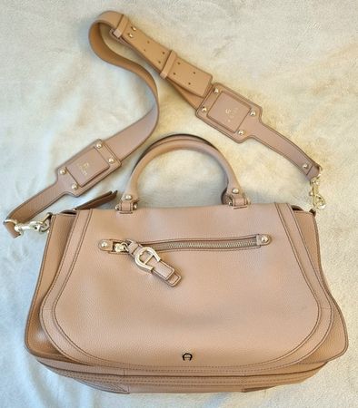 Aigner Umhängetasche "Artigiana M" beige