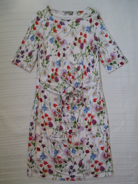 Vestiti: Uta Raasch - Kleid mit Blumenmuster Print Gr. 42 – Usato da Wetzikon ZH venduto da icewear