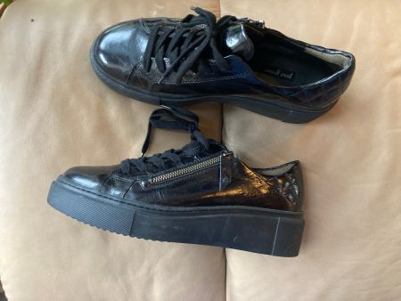 PG Sneakers Gr. 6 / 39 schwarz Plateausohle NEU