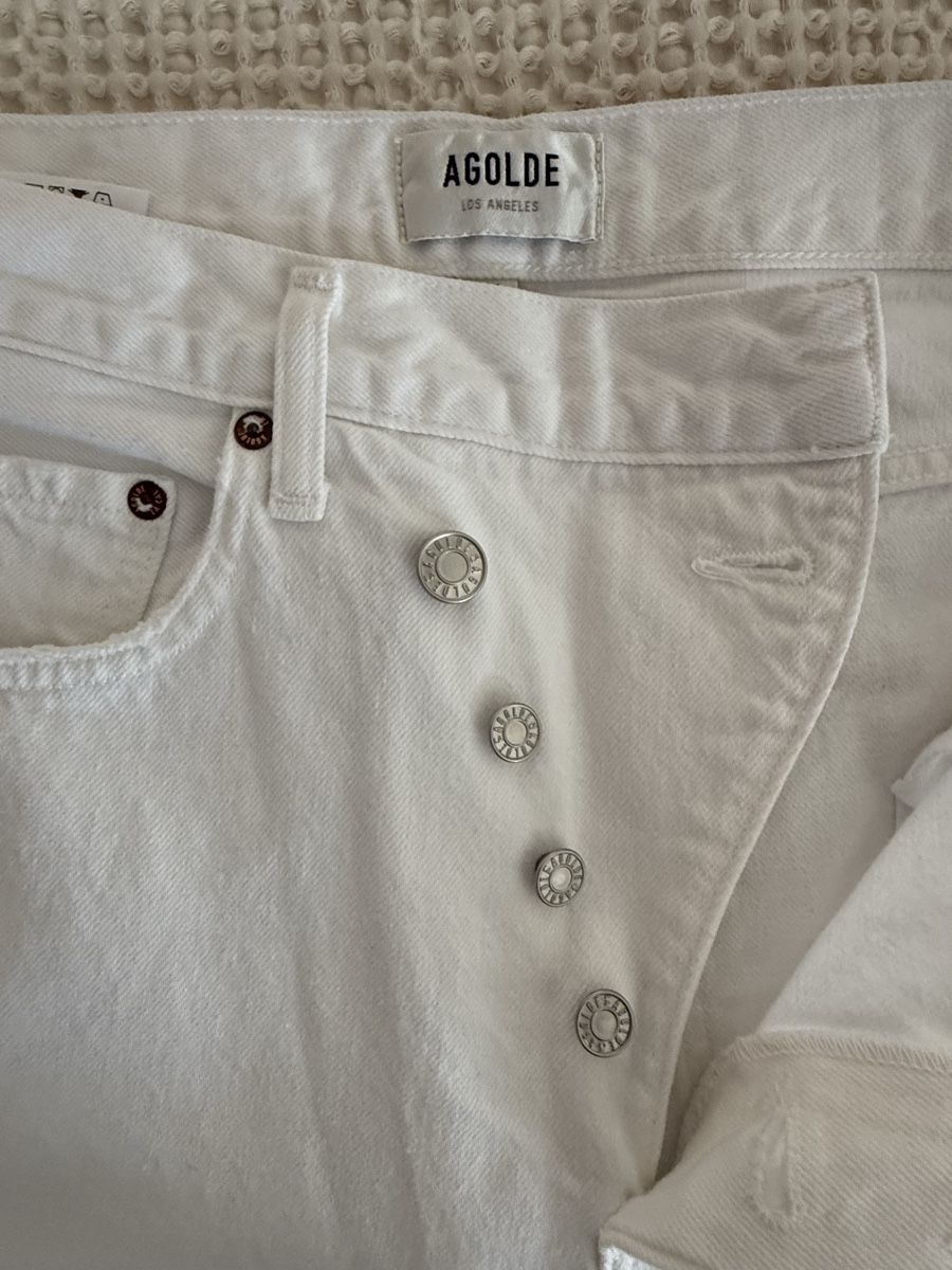 Agolde Jeans: AGOLDE Criss Cross Jean, White, US Size 27 – Nuovo (secondo la descrizione) da Zürich venduto da gracieteS 9