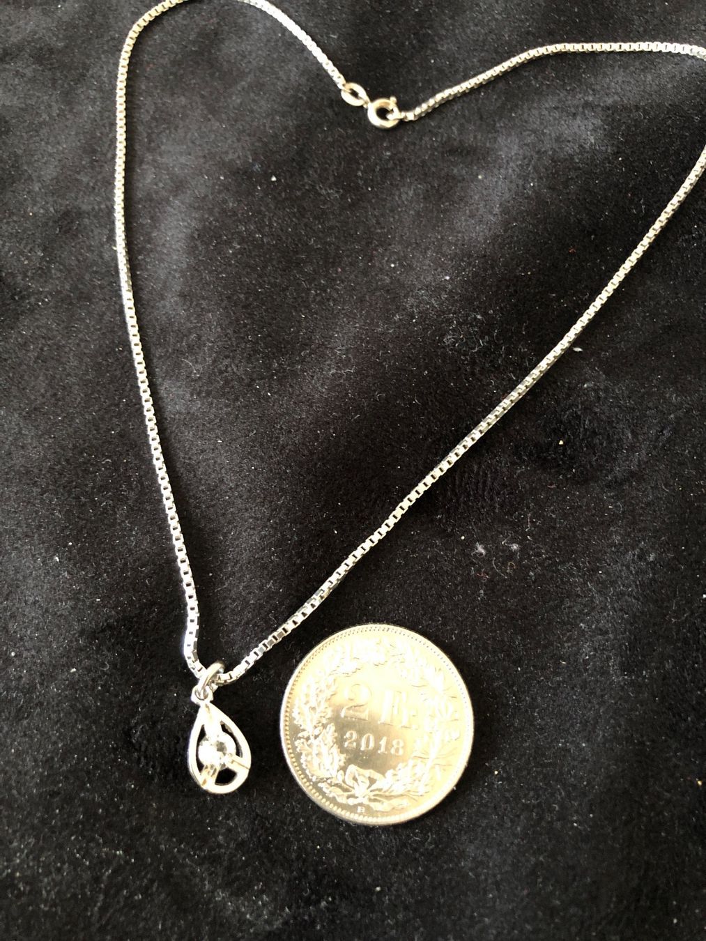 Ketten: Kette mit Anhänger Sterling Silber 925 – Gebraucht aus Läufelfingen von Original100 2
