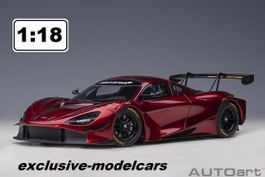 McLaren 720S GT3 Plain Body Rennversion 2019 1:18 AUTOart