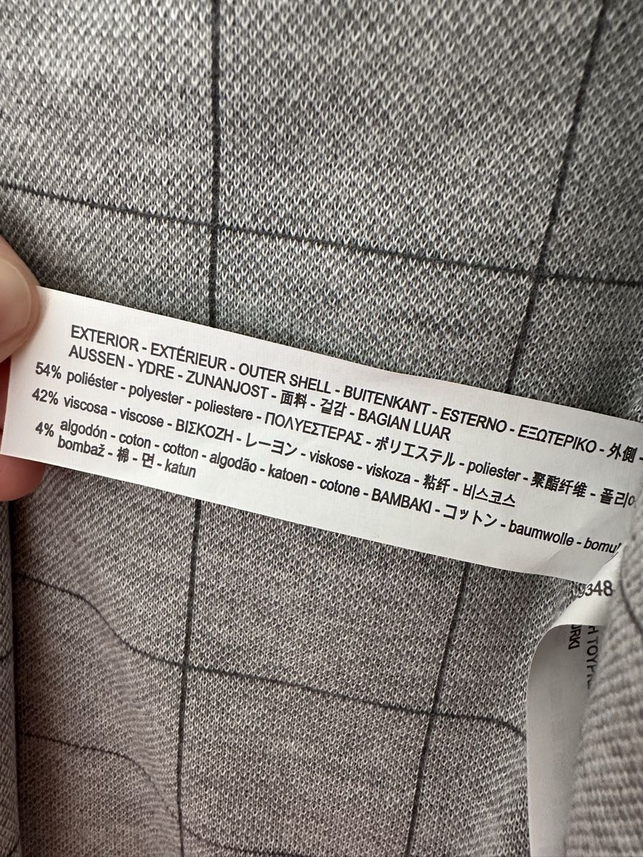Zara Completi: Zara Man Suit checked grey  – Usato da Luins venduto da vvs_7kqr 2