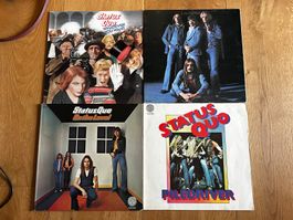 Vinyl LP Sammlung 1 Status Quo, top 4 LPs