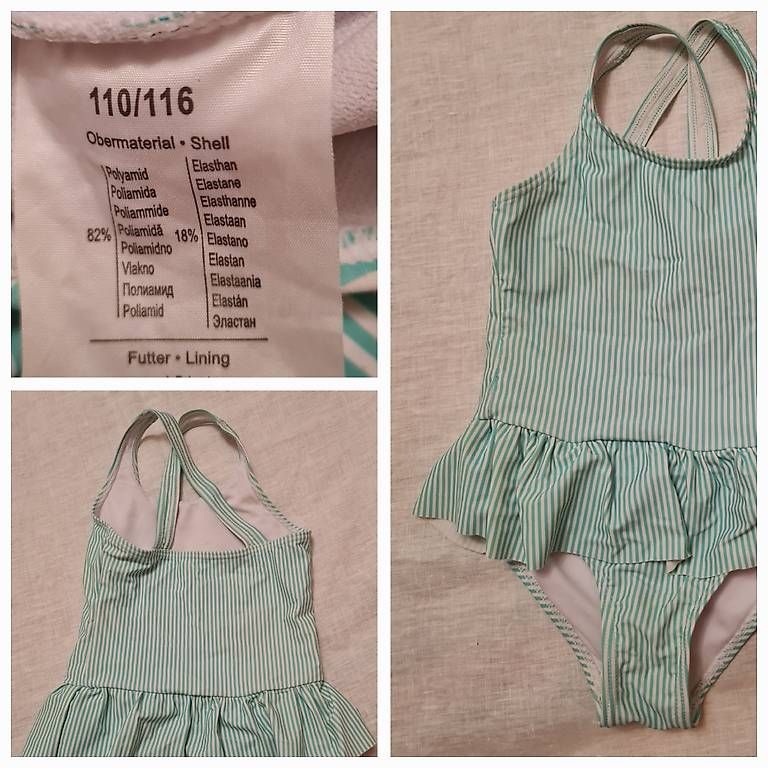 Badekleider & Bikinis: 3 Badeanzüge Mädchen 4jährige – Gebraucht aus Baar von Loimund 1