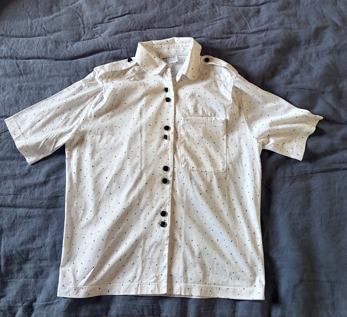 Akris Top: Akris 100% Cotton Top – Usato da Luzern venduto da AM2nd 5