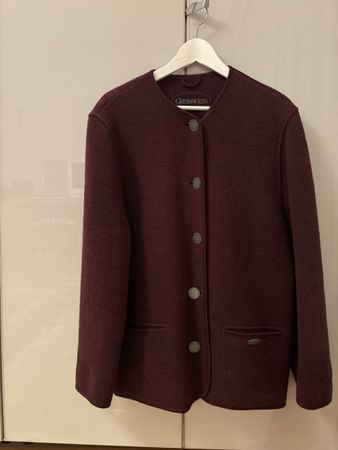 Giesswein Walkjacke Damen bordeaux guter Zustand