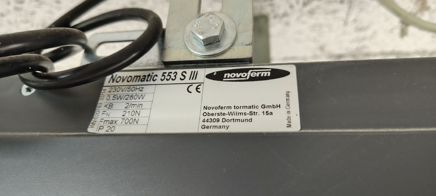 Sonstiges Elektromaterial: Novomatic Garagenmotor – Gebraucht aus St.Gallenkappel von lalique 1