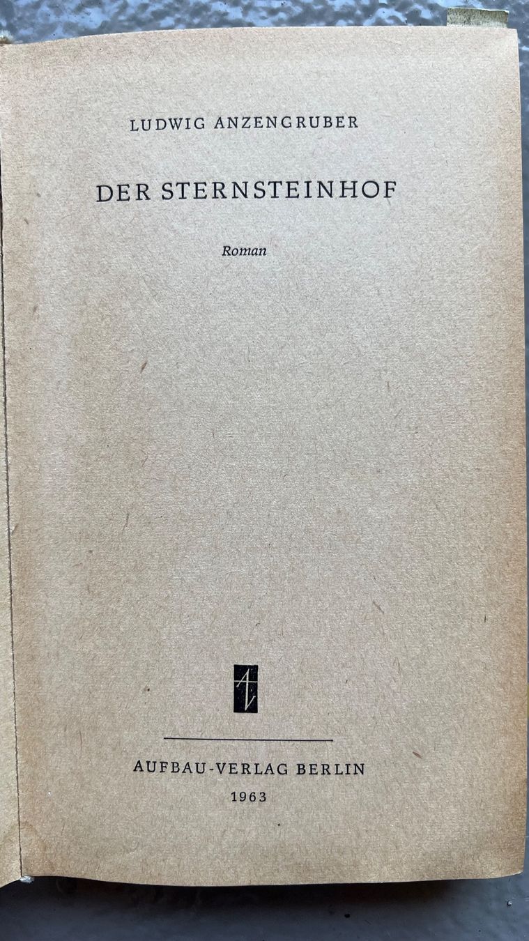 Bücher: Der Sternsteinhof – Gebraucht aus Ebmatingen von lwe_x6h5 1