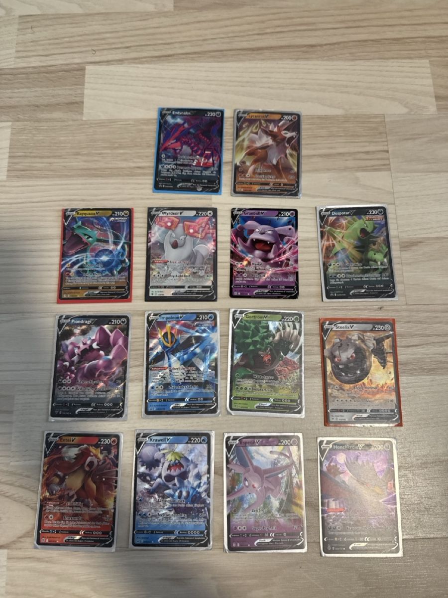 Cartoline: 14 Original V pokemon karten – Nuovo (secondo la descrizione) da Dättwil AG venduto da Enzoguzzo
