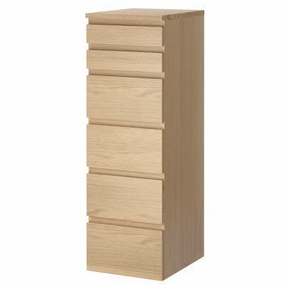 Ikea Kommoden: Ikea MALM Kommode mit 6 Schubladen, 2 stück – Gebraucht aus Nuerensdorf von Sagnak007 2