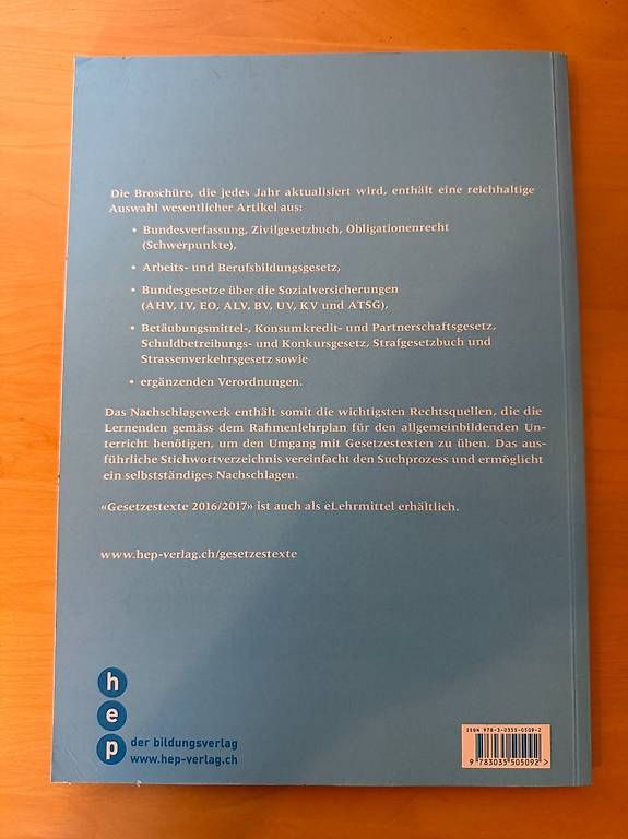 Livres: Gesetzestexte Buch – D'occasion à Richenthal par jas_b7y8 2