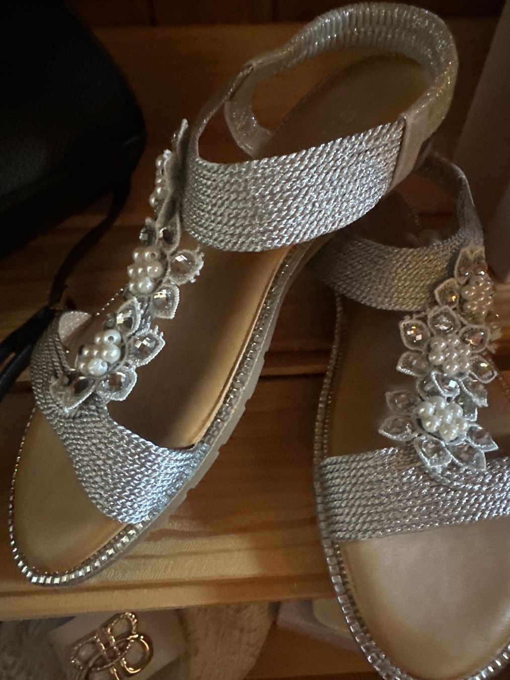Scarpe da donna: DAMEN SANDALEN,SILBER – Nuovo (secondo la descrizione) da Meienried venduto da ManuelaBoutique 2