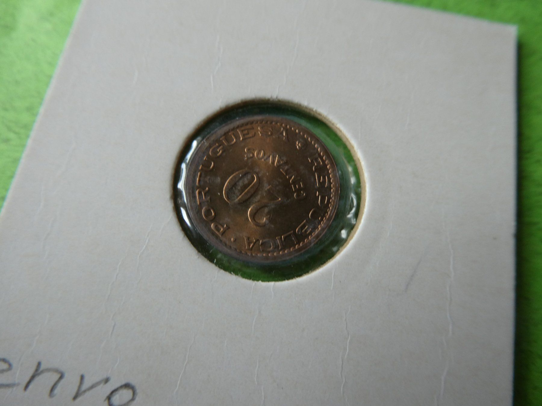 Toutes les monnaies: Mocambique 1973,  20 Centavos   stgl – D'occasion à Hinterforst par Rohusri 1