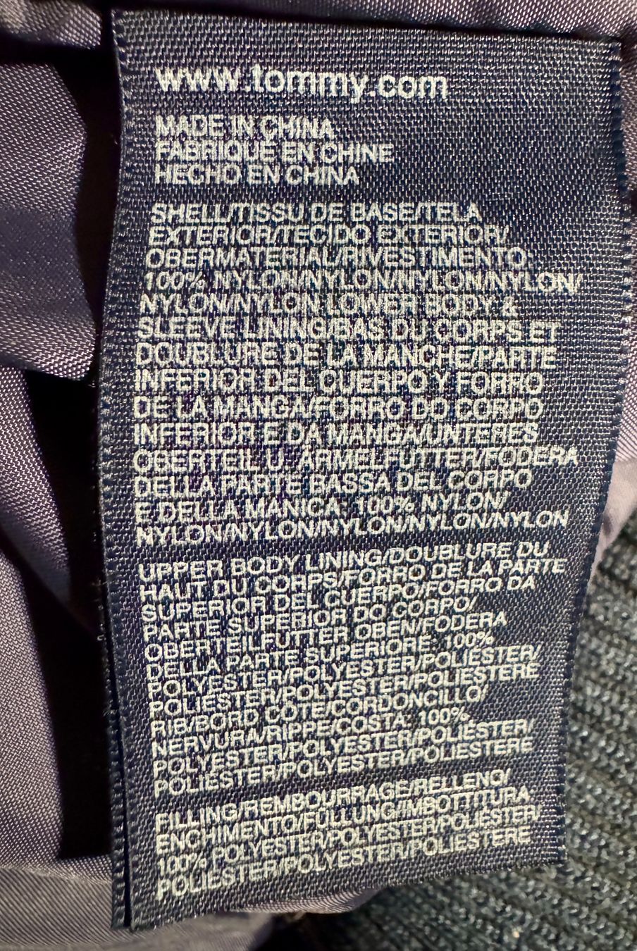 Tommy Hilfiger Giacche: Jacke Hilfiger Demin, blau, Grösse M – Usato da Erlinsbach SO venduto da Romstrasse 7