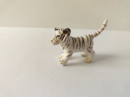 Schleich Weisser Tiger Baby Jungtier Raubkatze Wild Life Zoo