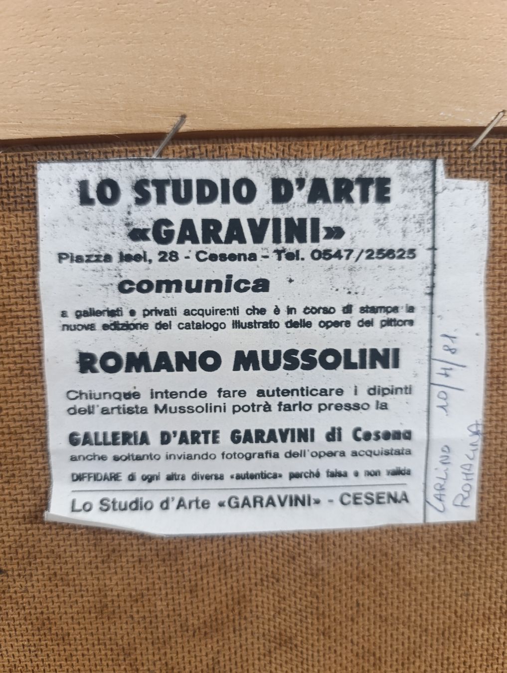 Tableaux: Romano Mussolini Clown Quadro / Gemälde – D'occasion à Büttikon AG par spe_9c9w 1
