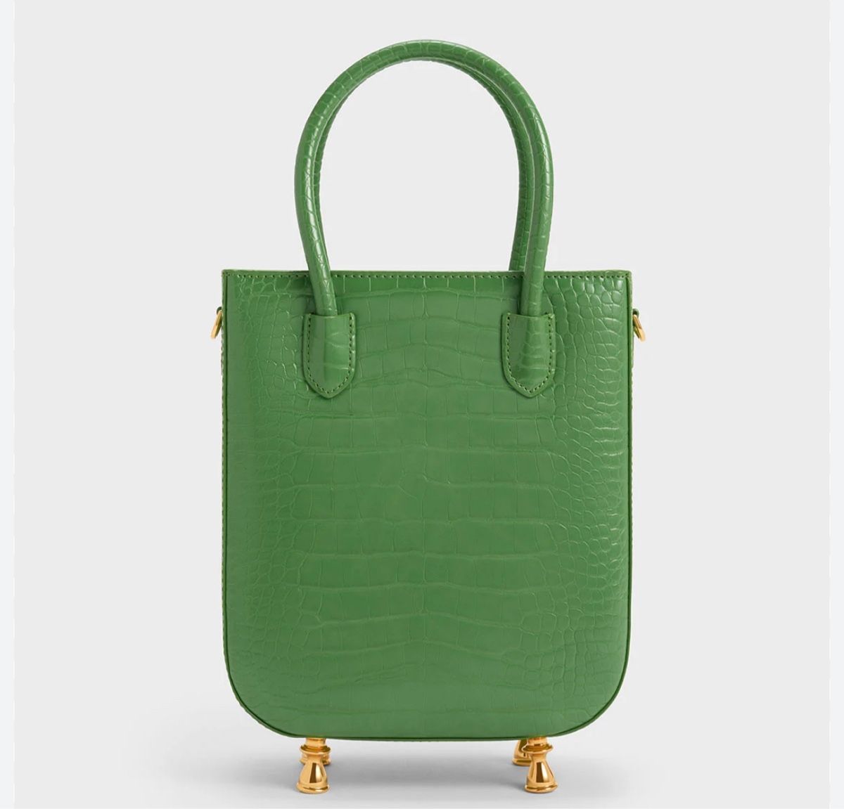 Borse da donna: Charles & Keith Croc-Embossed Tote Bag – Nuovo e nell'imballaggio originale da Oberentfelden venduto da ana_s526