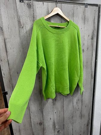 Clarina Damen Pullover Grün  Gr. 38 / 40 / 42 / 46